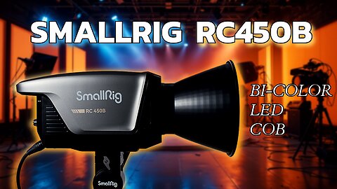 The Amazing new SmallRig RC450B Bi-Color LED COB. #filmmakinggear #filmlighting