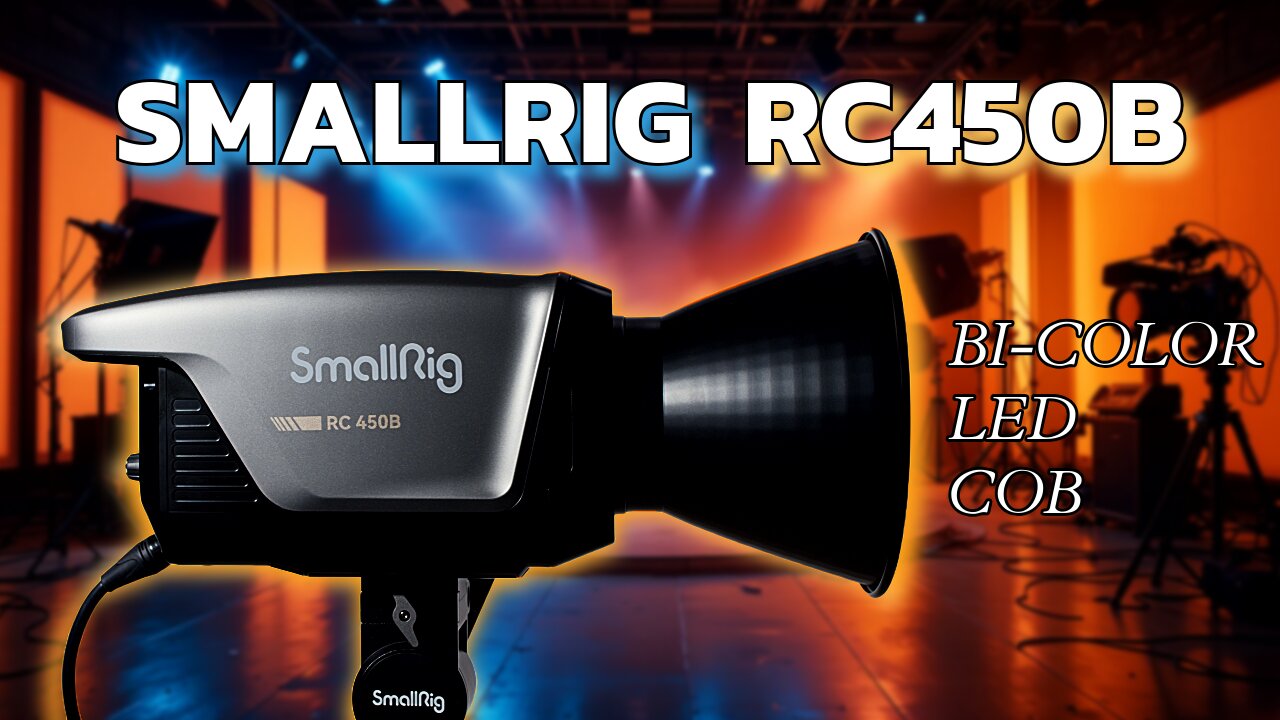 The Amazing new SmallRig RC450B Bi-Color LED COB. #filmmakinggear #filmlighting