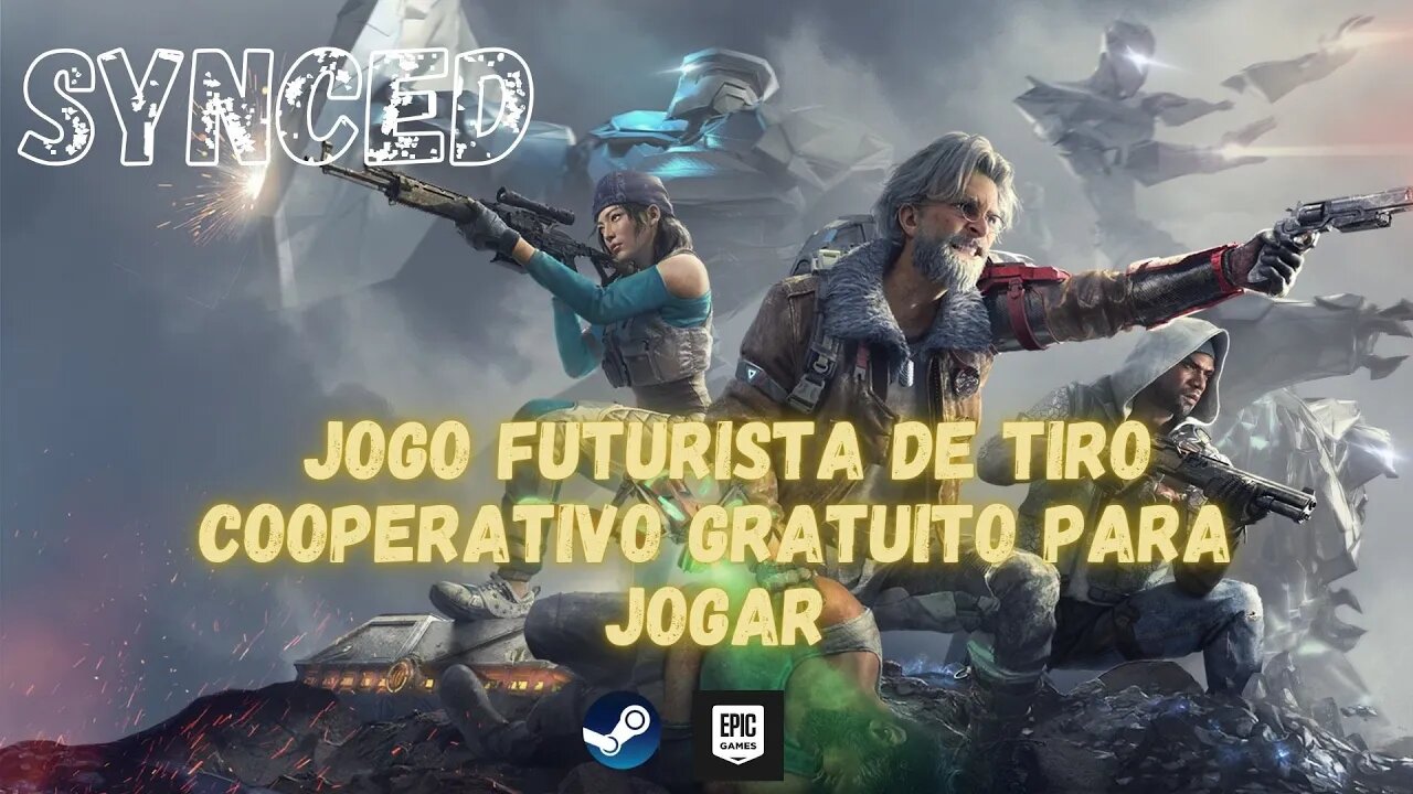 Synced jogo futurista de tiro cooperativo gratuito para jogar