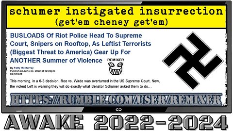 schumer instigated insurrection