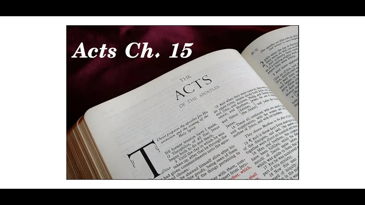 Acts Chapter 15