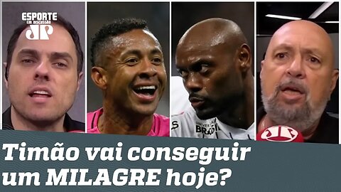 O Corinthians vai conseguir um MILAGRE contra o Del Valle? Veja DEBATE!