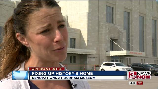 Crews at work on $2.7 million Union Station restoration