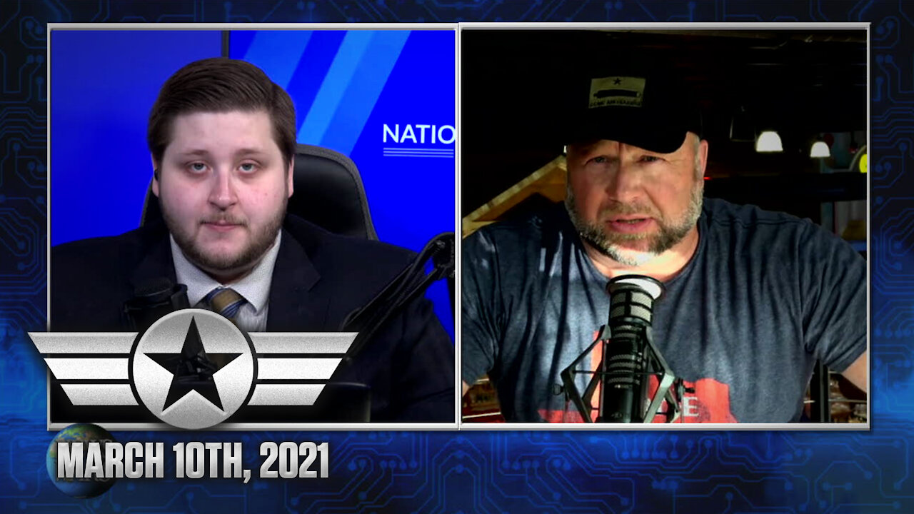 FULL SHOW: Alex Jones Live From Mask-Free Grocery Store Exposing COVID Vaccine Deaths