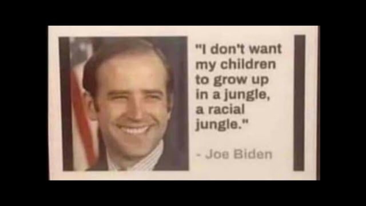 The Born Again Racist - Meet Joe Biden!