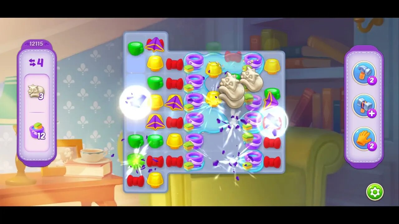 Playrix Homescapes Gameplay Walkthrough Level 12115