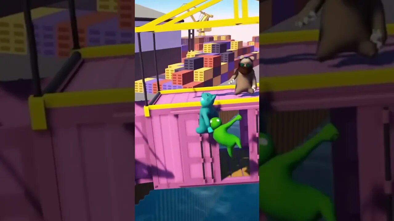 I shouldn’t have saved him… #gangbeasts #gangbeastsfunnymoments #gaming #gamingvideos #fails