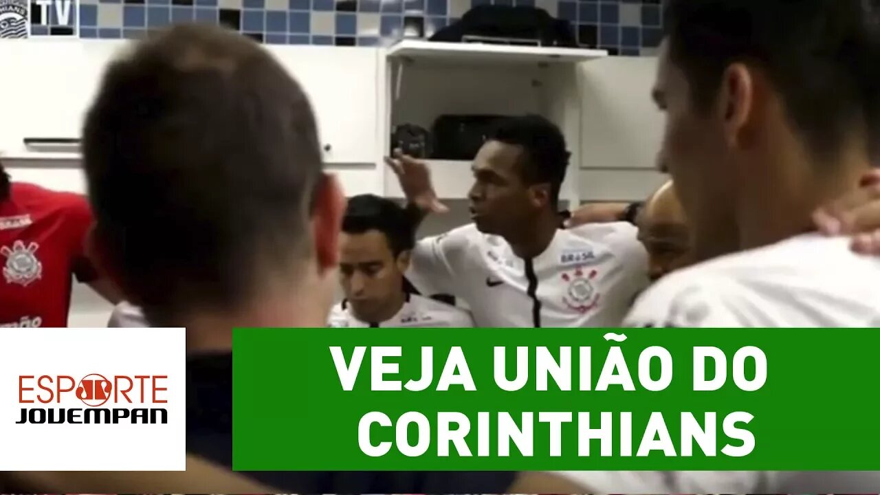 Veja união do Corinthians antes da "final" com o Grêmio em POA