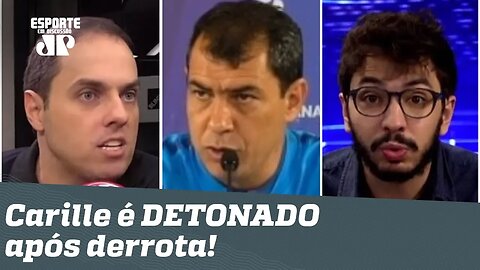 "Ele foi INFELIZ! Não sabe PERDER!" Carille é DETONADO após Corinthians 0 x 2 Del Valle!