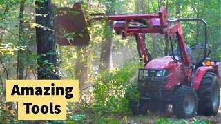 Crazy Tractor Attachment That really Works, Brush Tiger