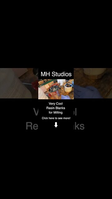 Making cool resin blanks #shorts