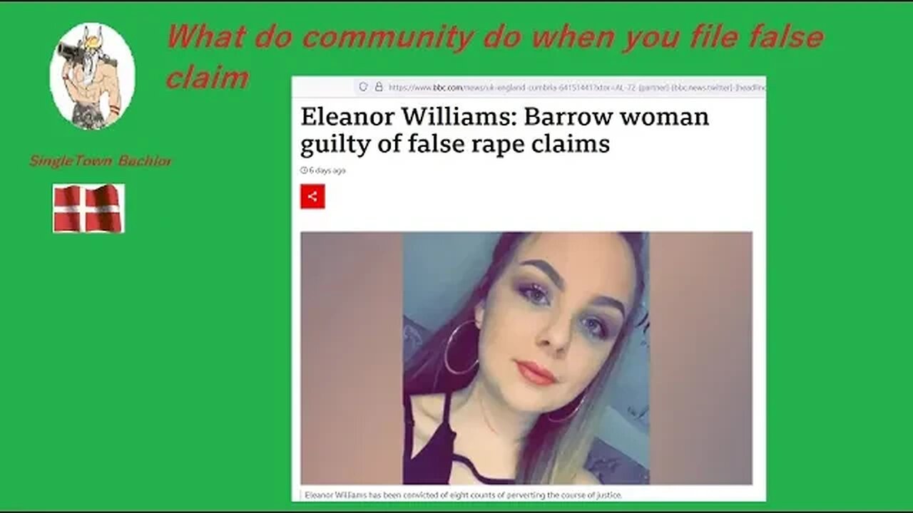 Eleanor Williams Barrow woman guilty of false rape claims