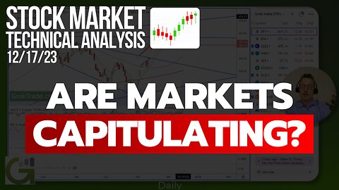 Are Stocks Finally Topping Out? - Stock Market Technical Analysis 12/17/23 
