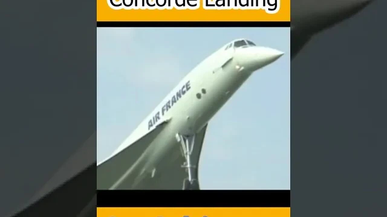 Epic Fastest #Airliner Concorde #Landing #AeroArduino #Aviation #Flying