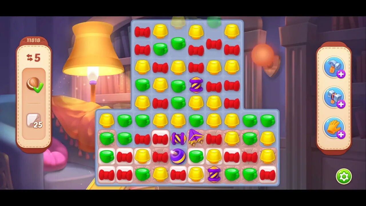 Playrix Homescapes Gameplay Walkthrough Level 11818