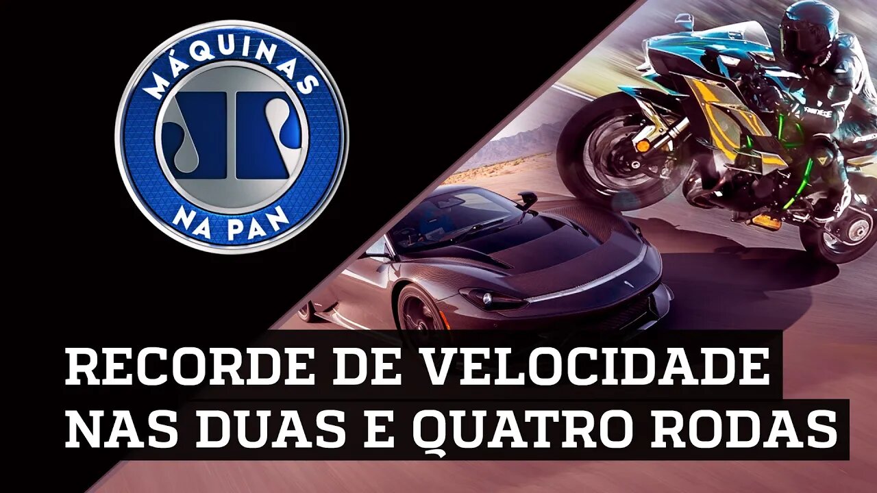 KAWASAKI NINJA HR2: A MOTO MAIS RÁPIDA DO MUNDO | MÁQUINAS NA PAN - 21/05