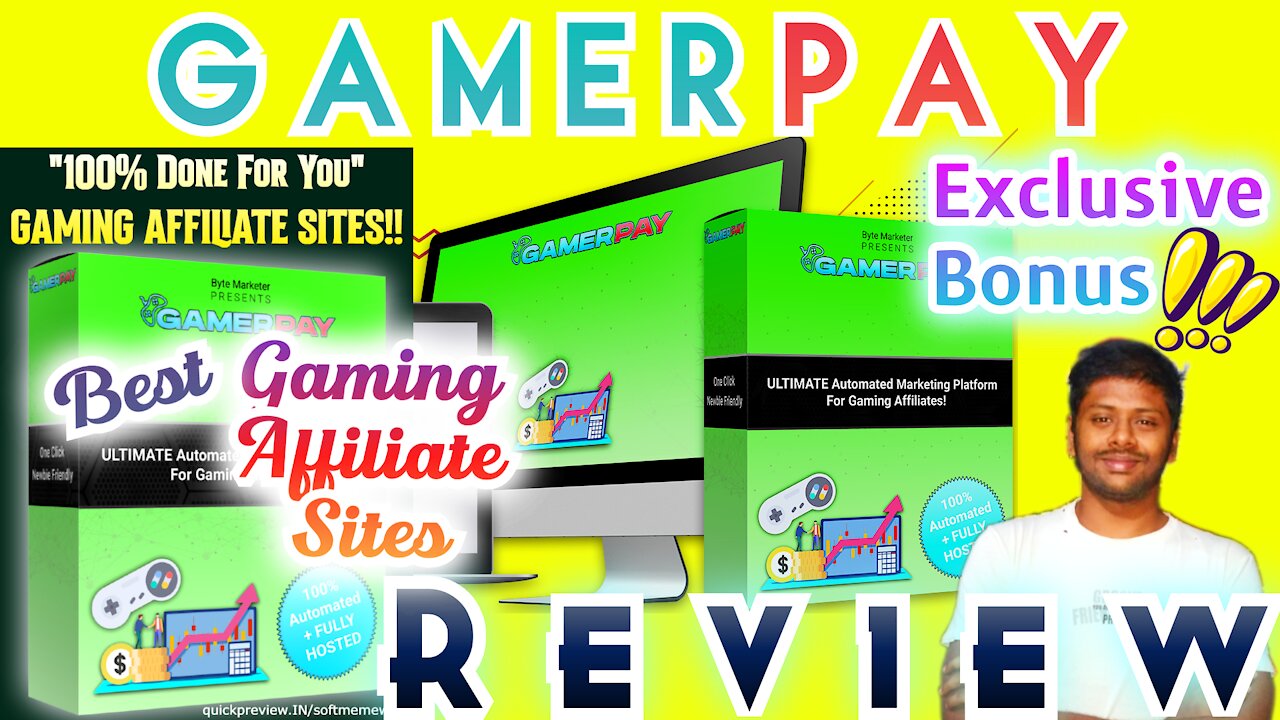 Gamerpay Review 🔴 Done For You GAMING AFFILIATE SITES 🧲 Get Gamerpay Software with 8 HUGE Bonuses 🔥