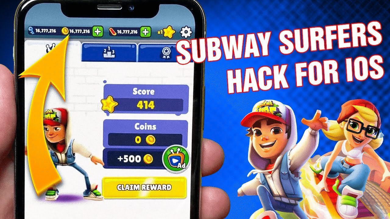 Subway Surfers Hack - How to Get Unlimited Keys, Coins, Boosts with this MOD!