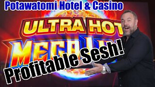 Ultra Hot Mega Link - Great Session! Potawatomi Hotel & Casino