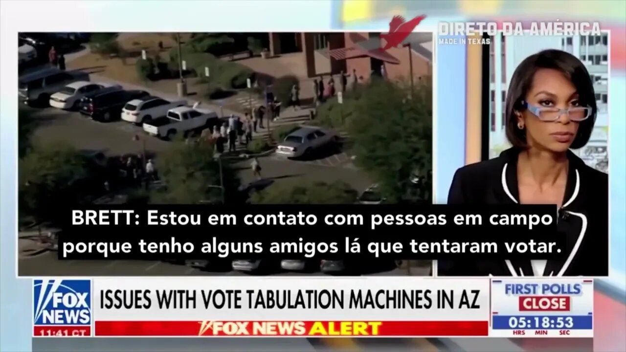 Eleições EUA: Urnas Eletrônicas Inoperantes no Arizona