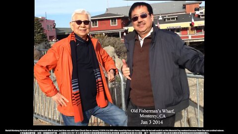 Revisit Monterey for lunch at the same restaurant after 8 years