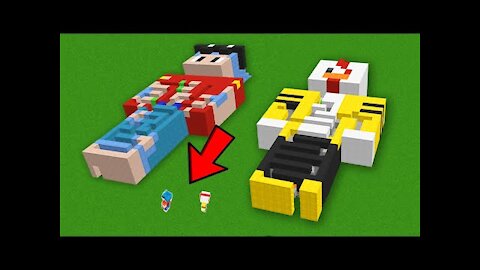 MINECRAFT: RIUSPLAY Labyrinth Vs Labertinto TIMBA VK 😂 MINECRAFT'S SECRET SECRET BASE