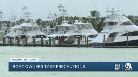 Boat owners take precautions in Martin County