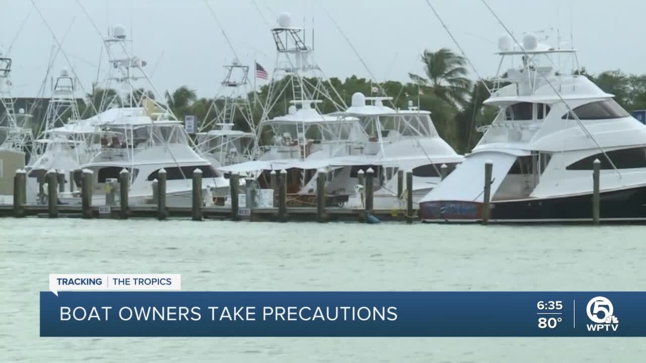 Boat owners take precautions in Martin County