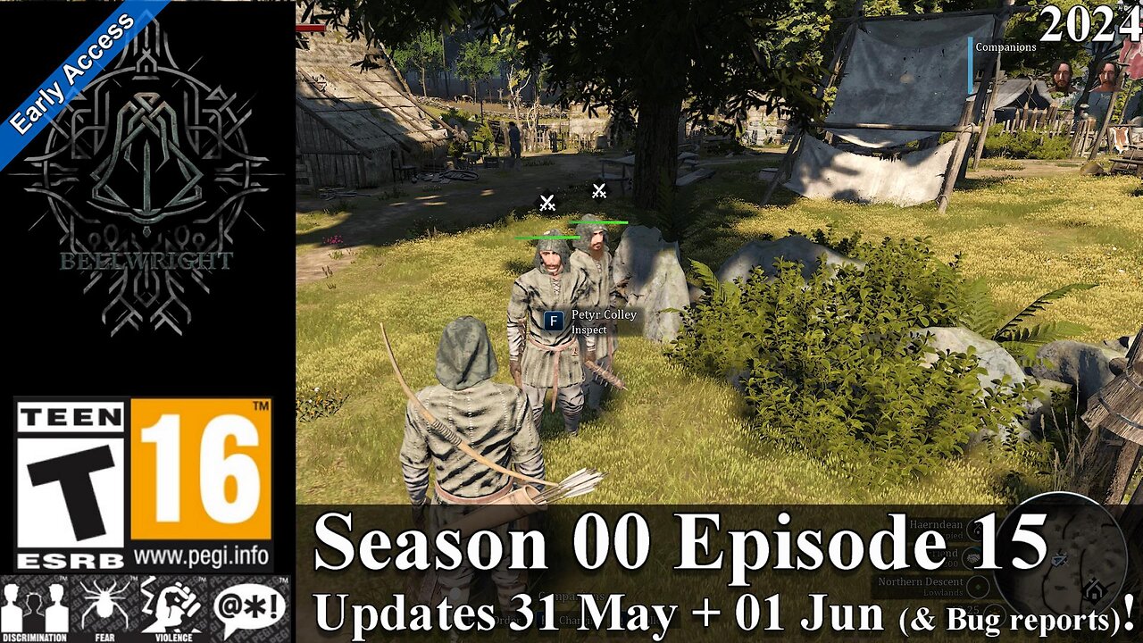 Bellwright EA 2024 (Season 00 Episode 15) Updates 31 May + 01 Jun (& Bug reports)!