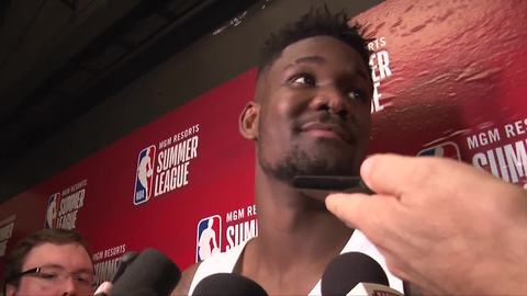 Deandre Ayton talks about Suns Summer League debut - ABC15 Sports