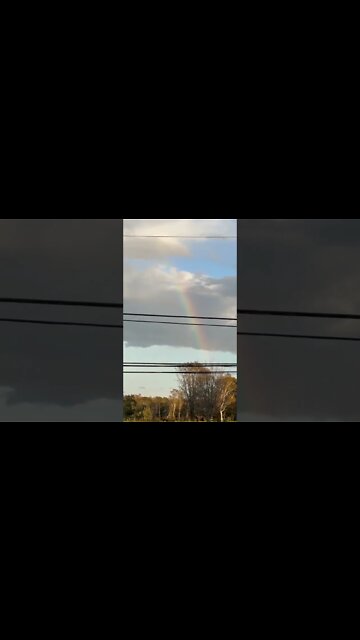 Rainbow After Hurricane Fiona
