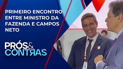 Haddad se reúne com presidente do BC para discussão de meta fiscal