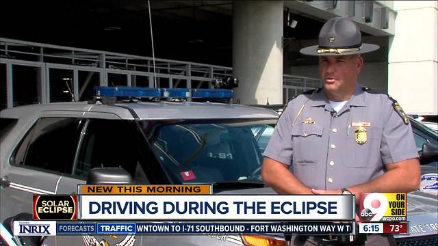 Watch for distracted driving during the solar eclipse