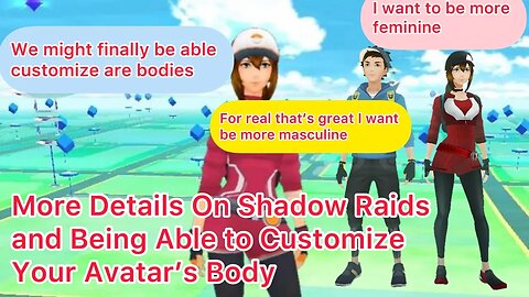 Shadow Raids Info and Being Able to Customize Your Avatar Might be coming soon