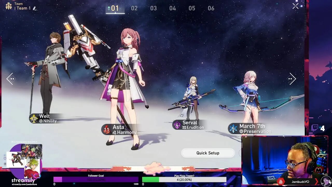 Time to play HONKAI STAR RAIL BUDS!!!!