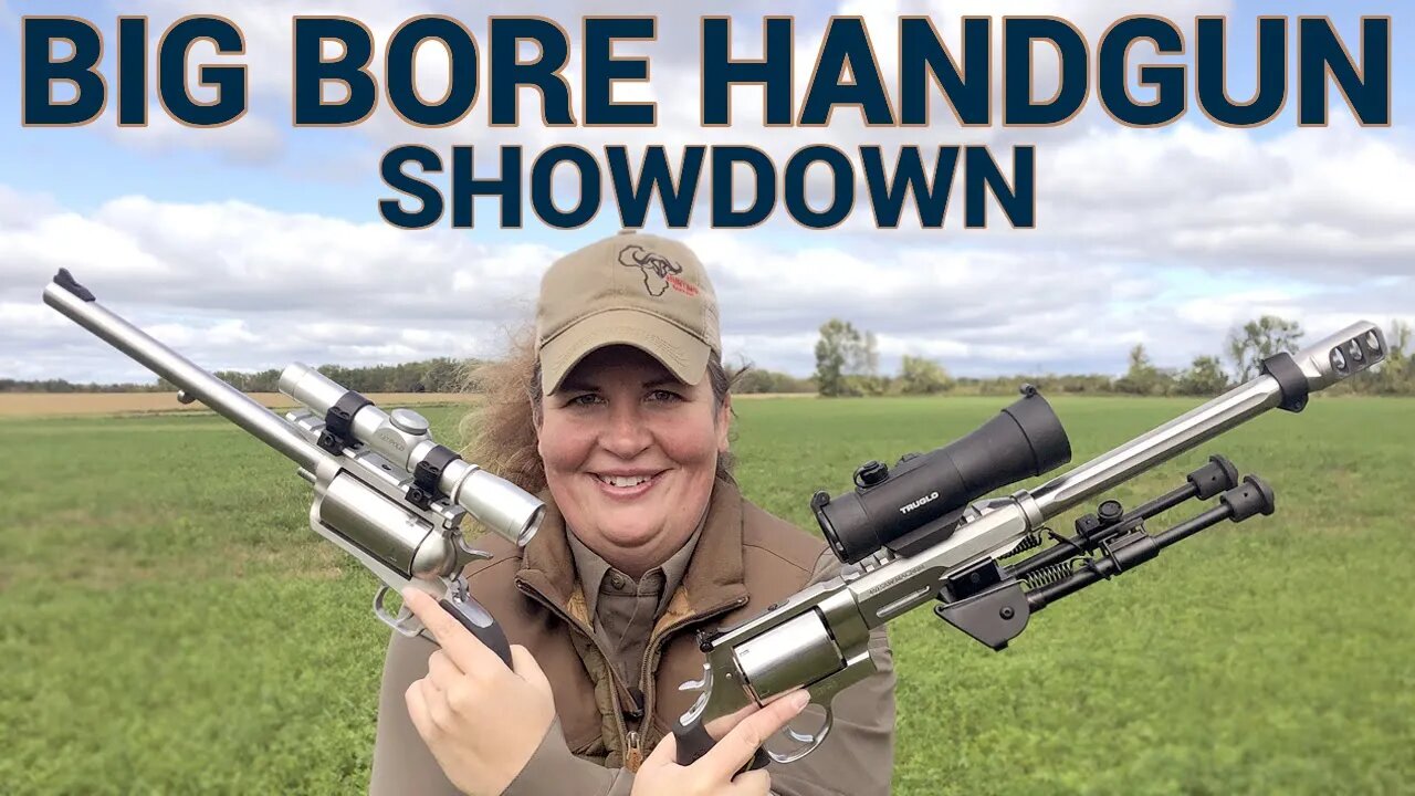 Magnum Research BFR vs S&W XVR: Big Bore Handgun Showdown