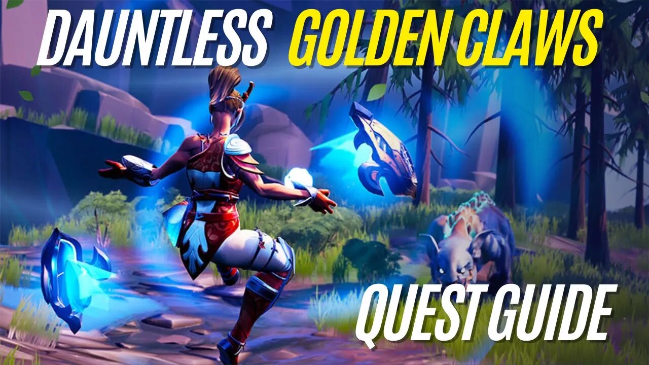 Dauntless Golden Claws All Location Quest Guide