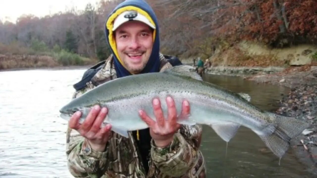 Lake Erie Steelhead Angler Success Photos