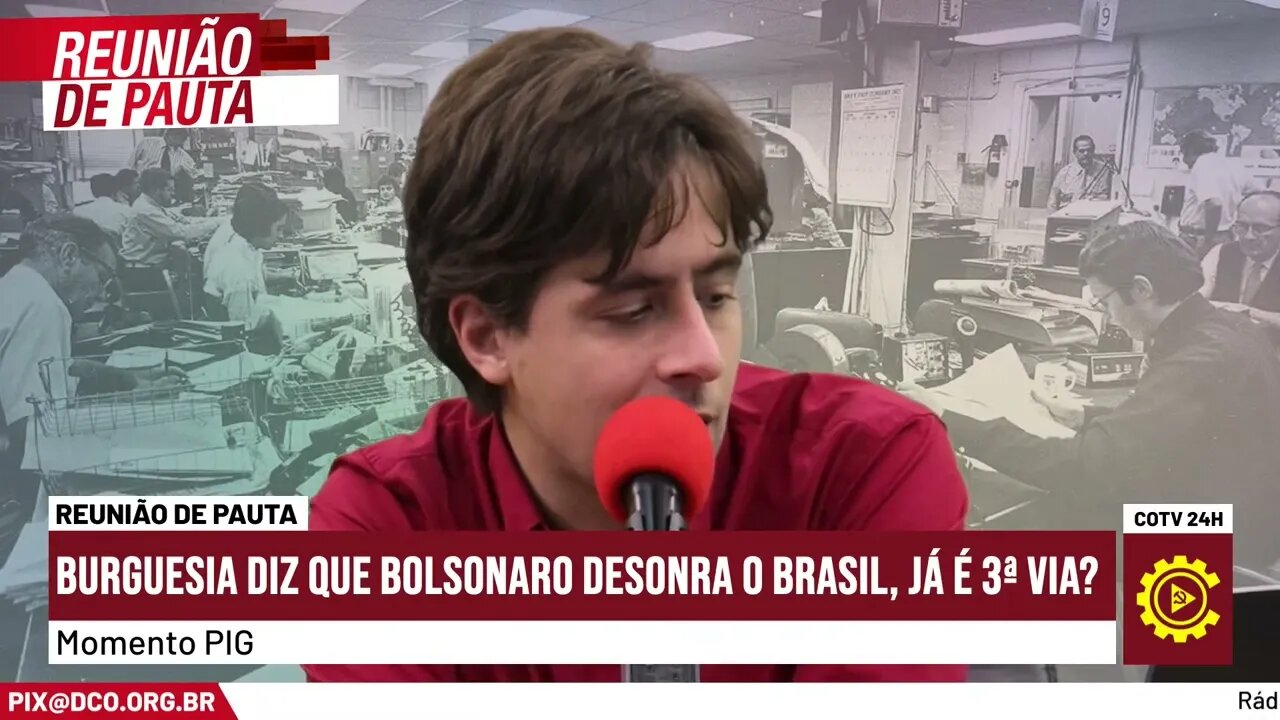 Estado de São Paulo fala que Bolsonaro desonra o Brasil | Momentos do Reunião de Pauta