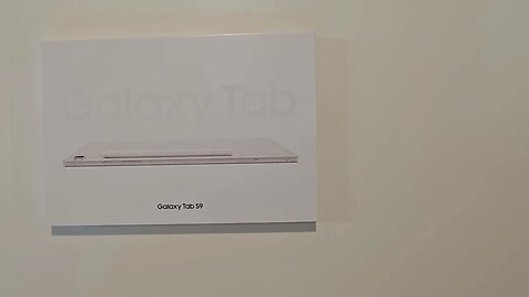 Samsung Galaxy Tab S9 Unboxing