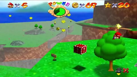 Super Mario 64 star 20