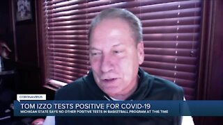 MSU announces Tom Izzo tests positive for COVID-19