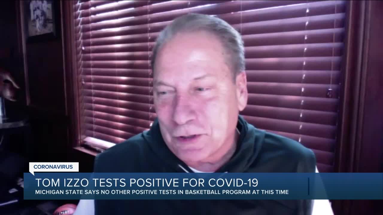 MSU announces Tom Izzo tests positive for COVID-19