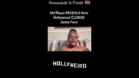 Mo'Nique REVEALS How Hollywood CLONED Jamie Foxx