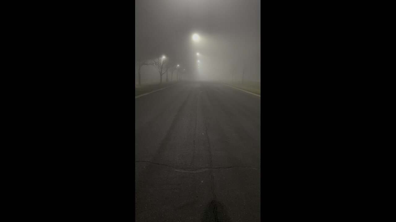 Foggy night