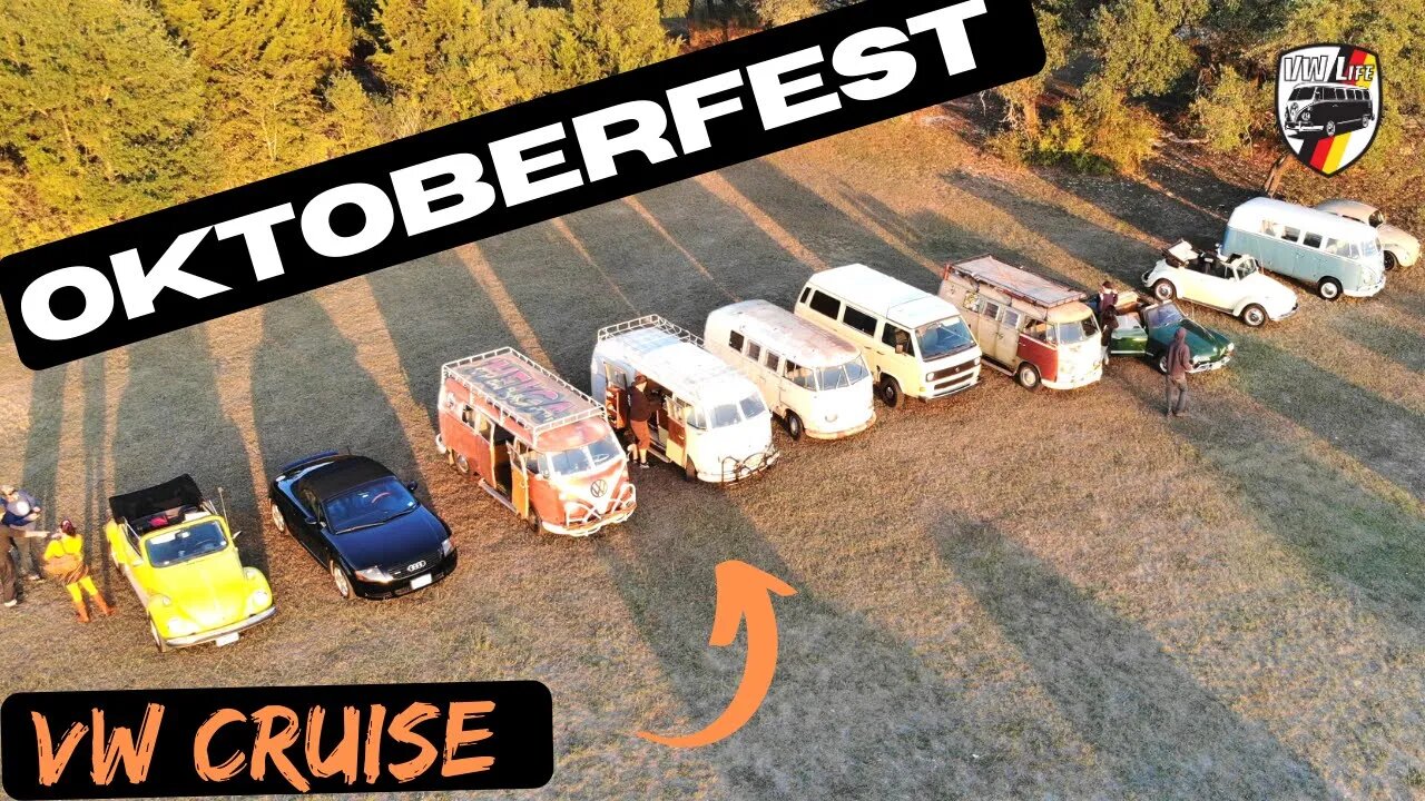 Oktoberfest VW Cruise to the Biergarten!