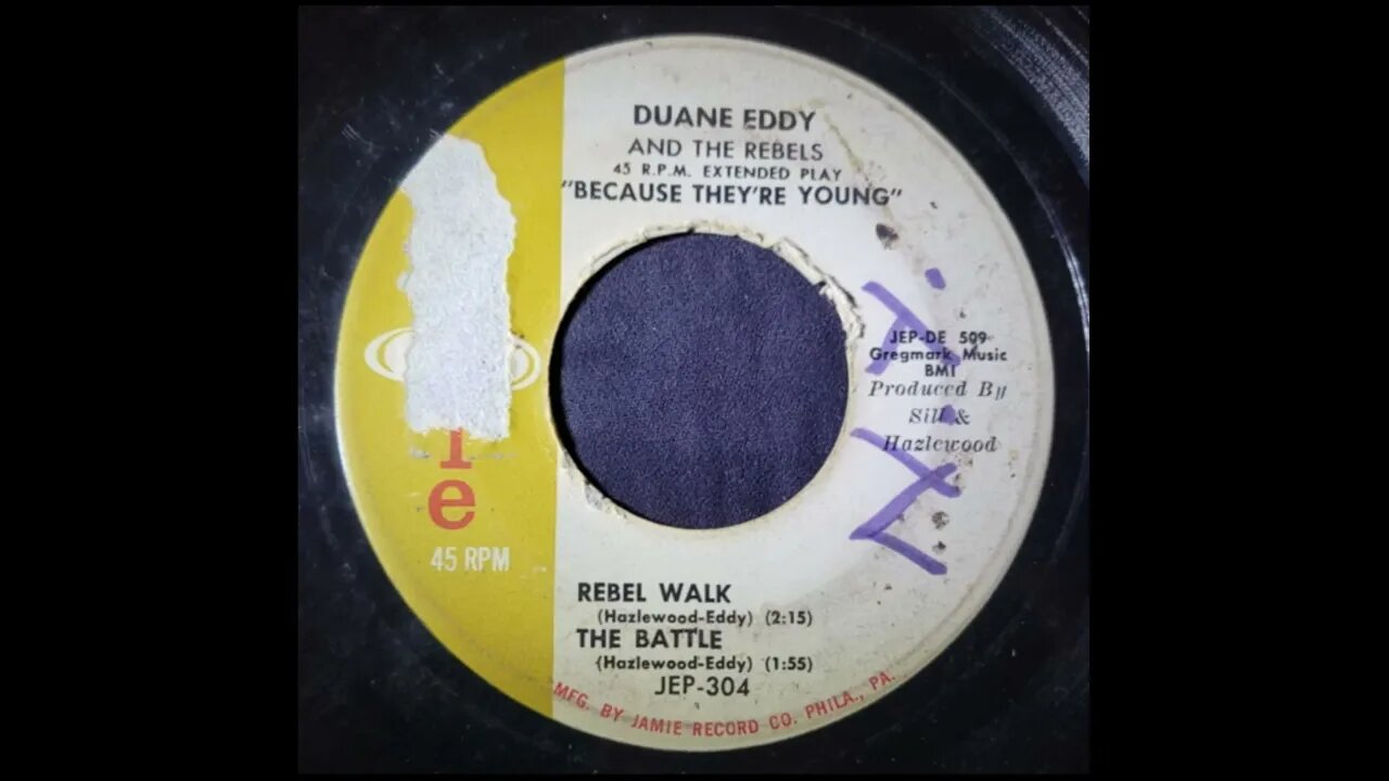 Duane Eddy and The Rebels – Because They're Young EP