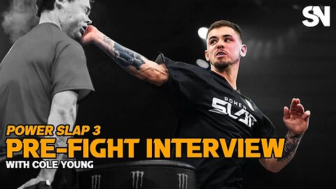 Power Slap 3: Cole Young Pre Fight Interview Against Emanuel Muniz