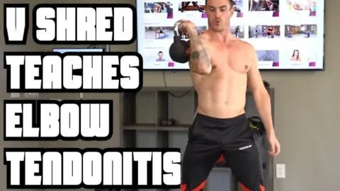 V Shred Teaches Everyone How to Get Elbow Tendonitis