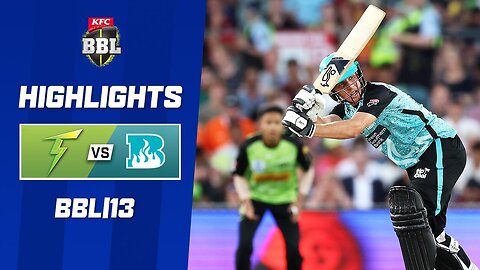 Sydney Thunder v Brisbane Heat | BBL|13